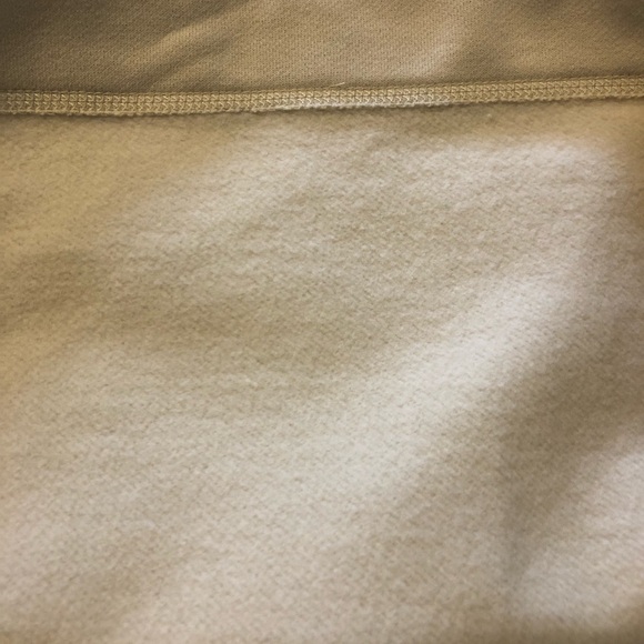 Cream never worn or washed soft nicer sweatshirt, small-medium, 60 cotton, - Picture 6 of 7
